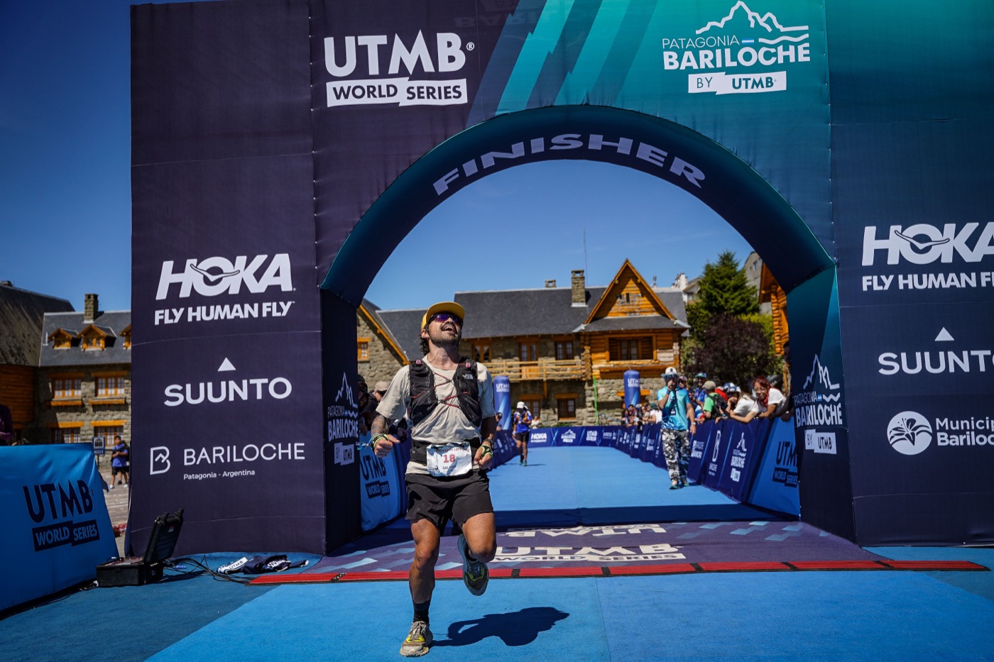 Emmanuel Salinas meta UTMB Bariloche